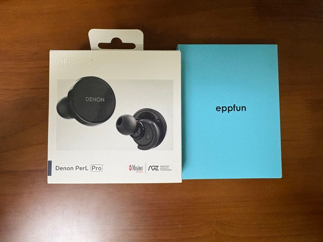 イヤホン Denon Perl Pro + eppfun AK3040 Pro