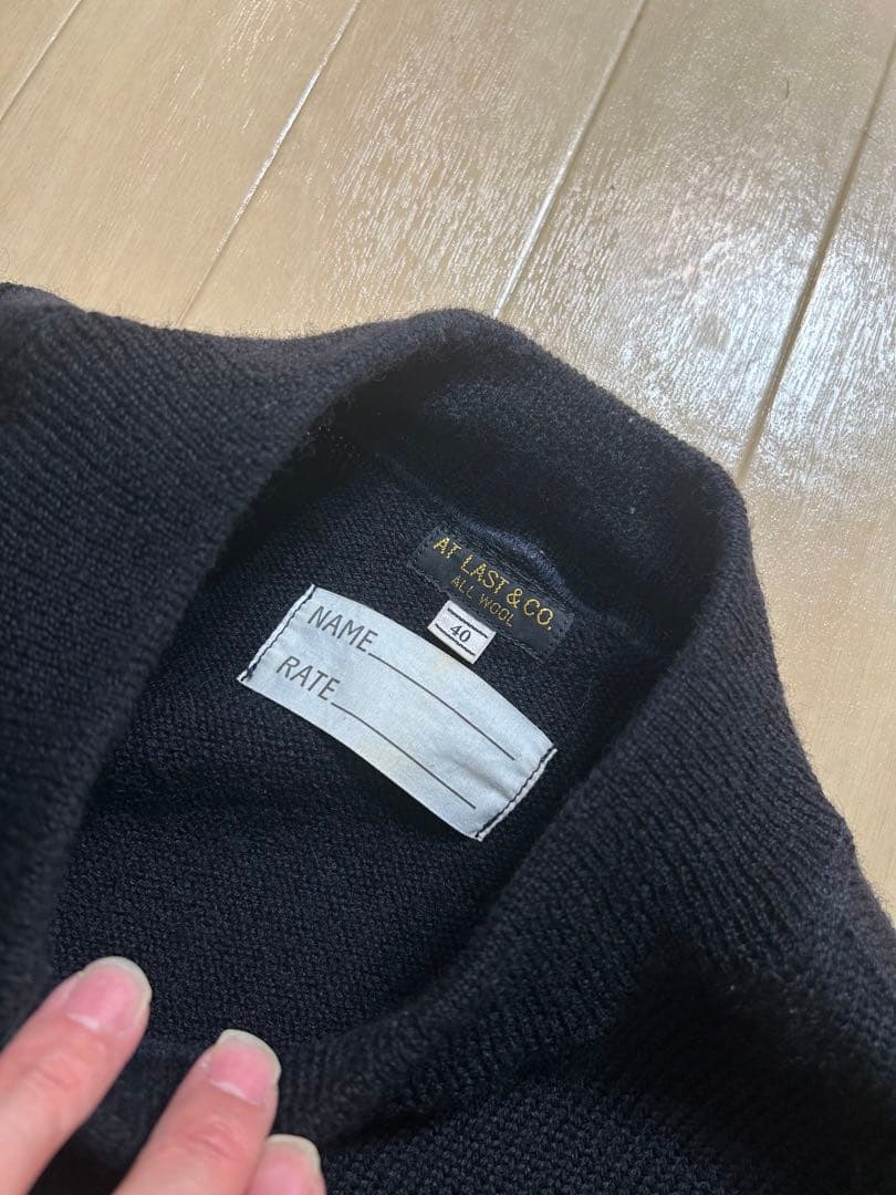 at last&co. アットラスト　ニットセーター　40 ブッチャープロダクツ