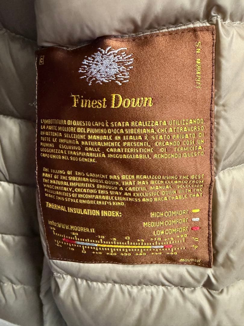 ⭐*L様 MooRER レディース　ダウンコート