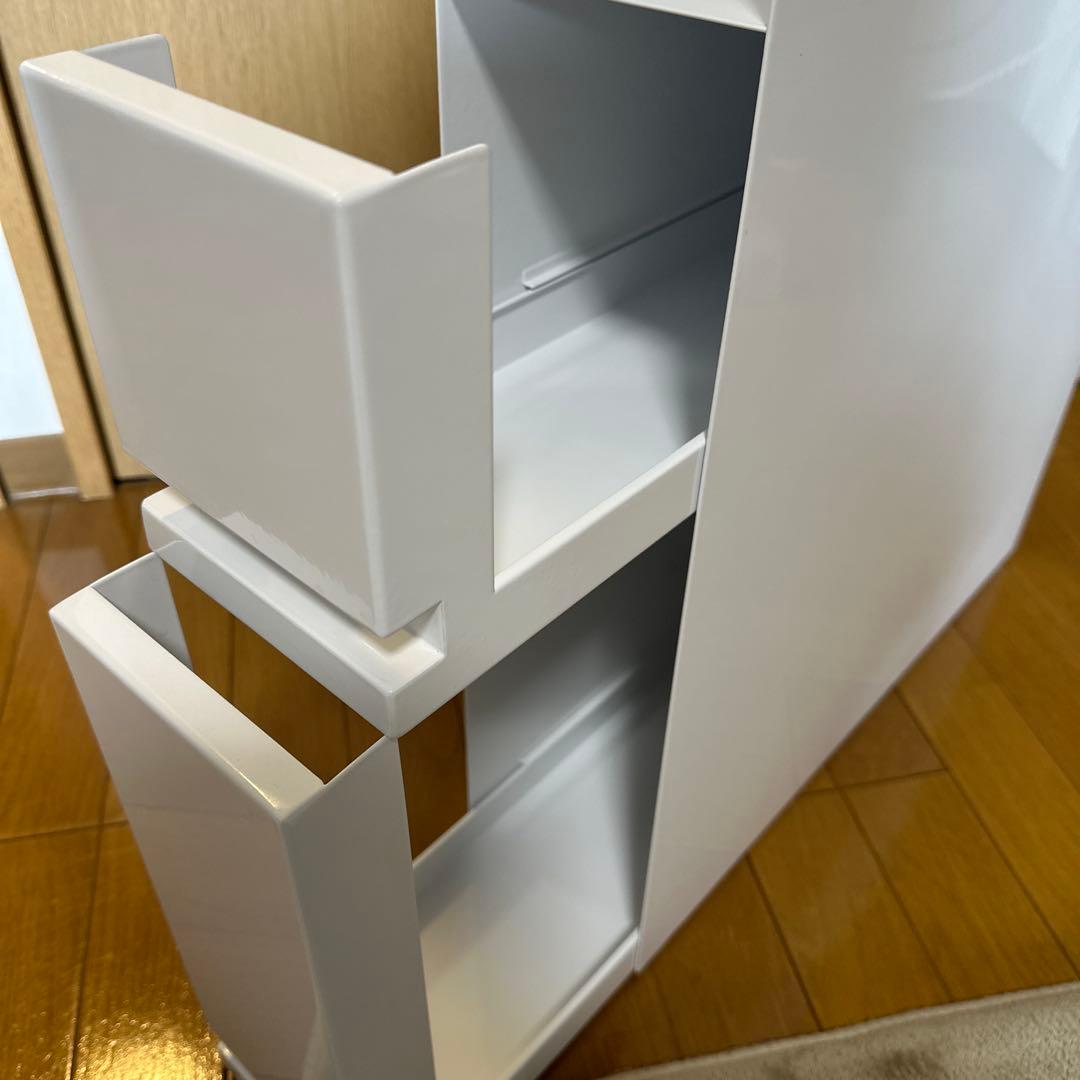 tower 調味料ラック2段式　ホワイト　美品