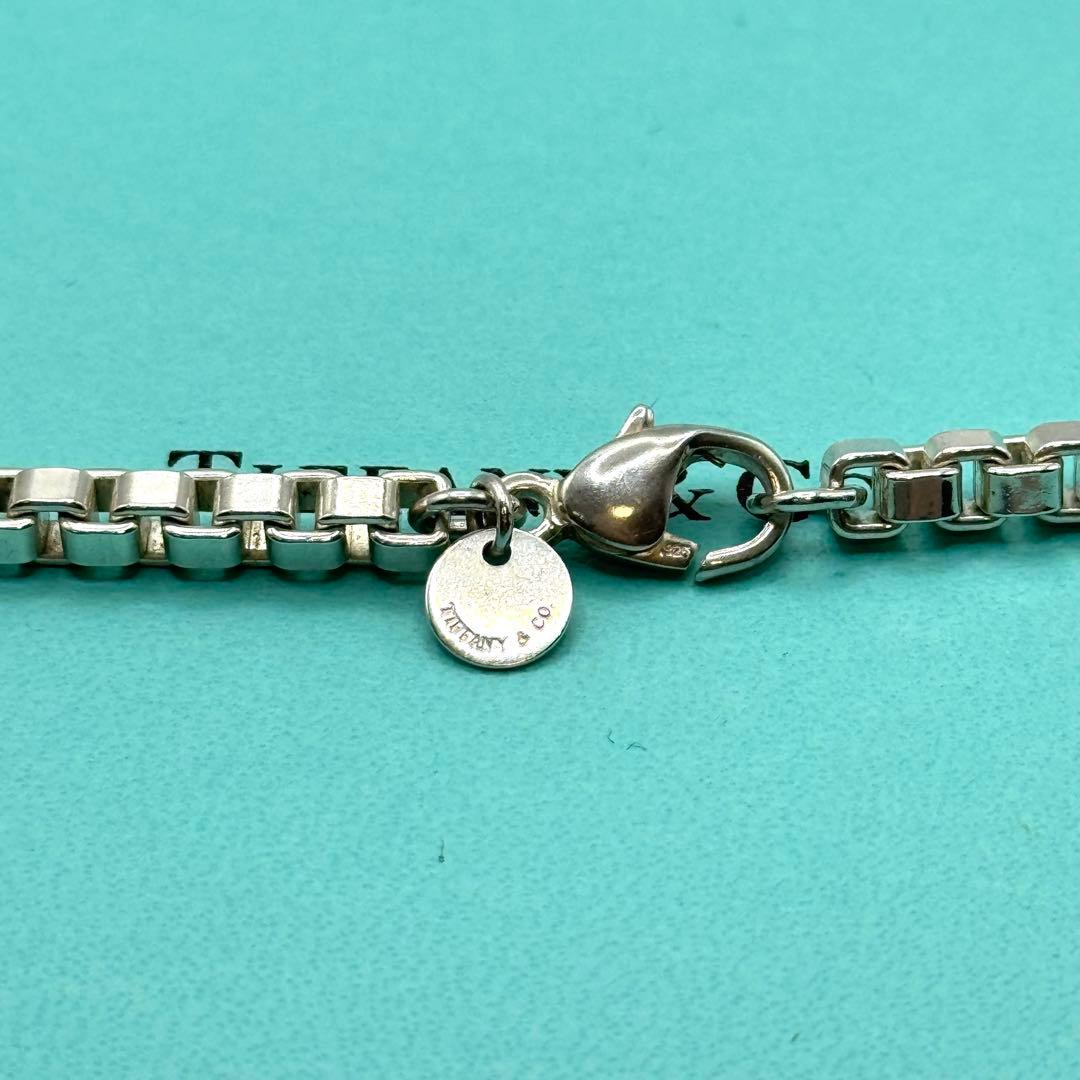 美品 ティファニー ネックレス ベネチアン シルバー 925 二重ブレスレット