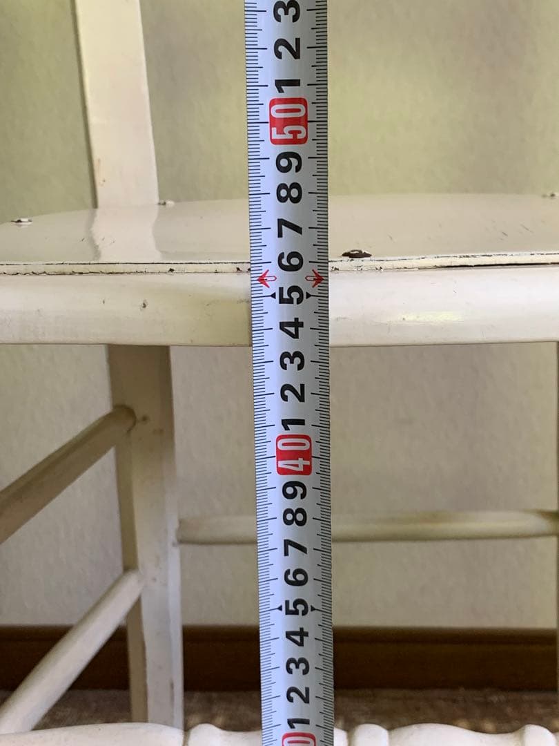 フランスアンティーク チェア ホワイトペイント フレンチペイント