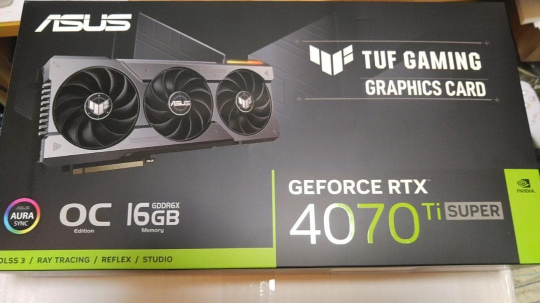 グラフィックボード・グラボ・ビデオカード TUF-RTX4070TIS-O16G-GAMING