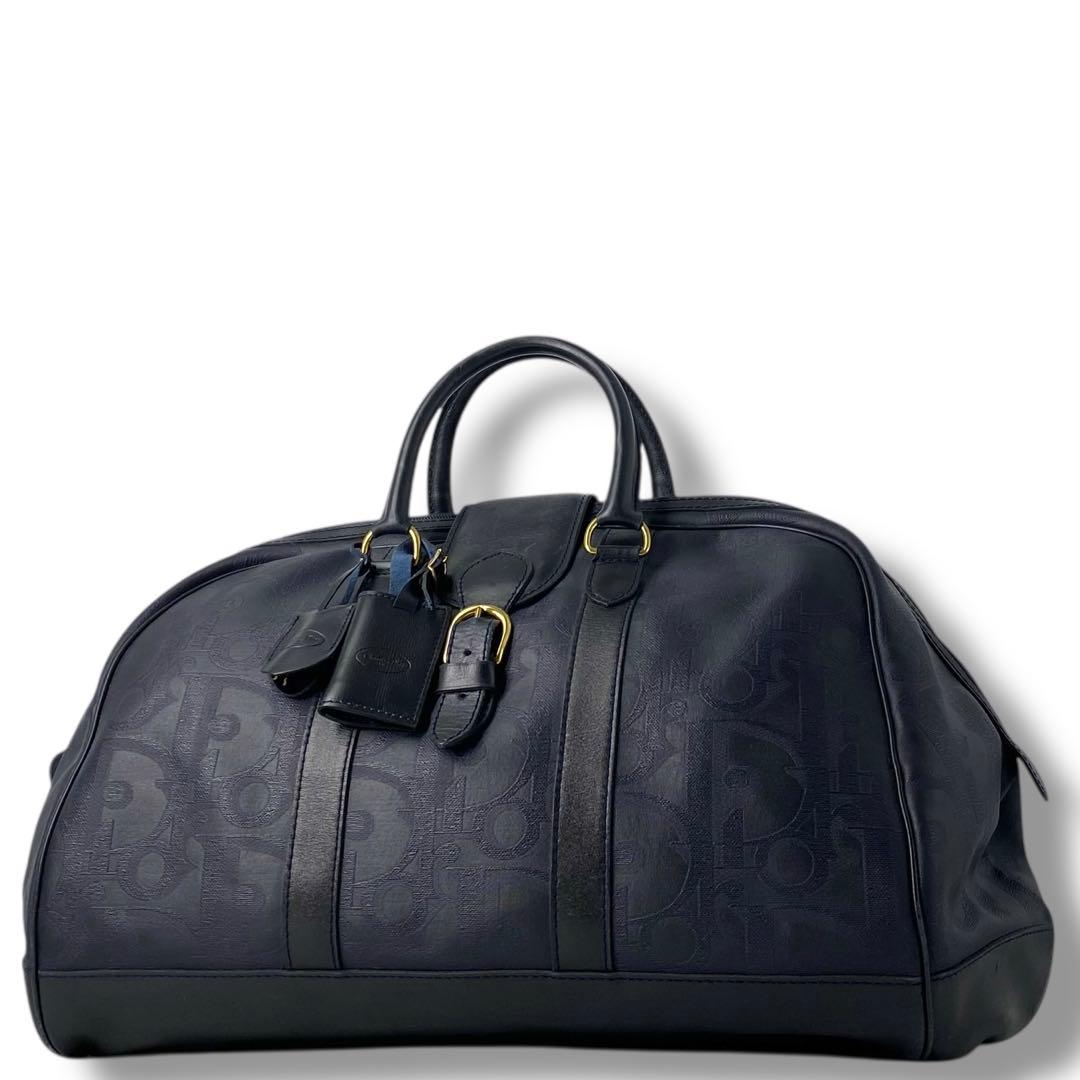バッグ Vintage Dior Trotter Leather travel bag