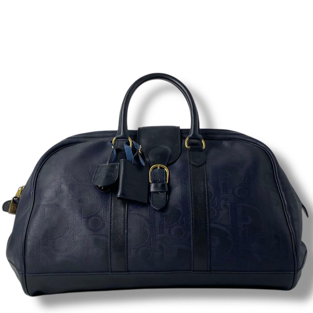バッグ Vintage Dior Trotter Leather travel bag