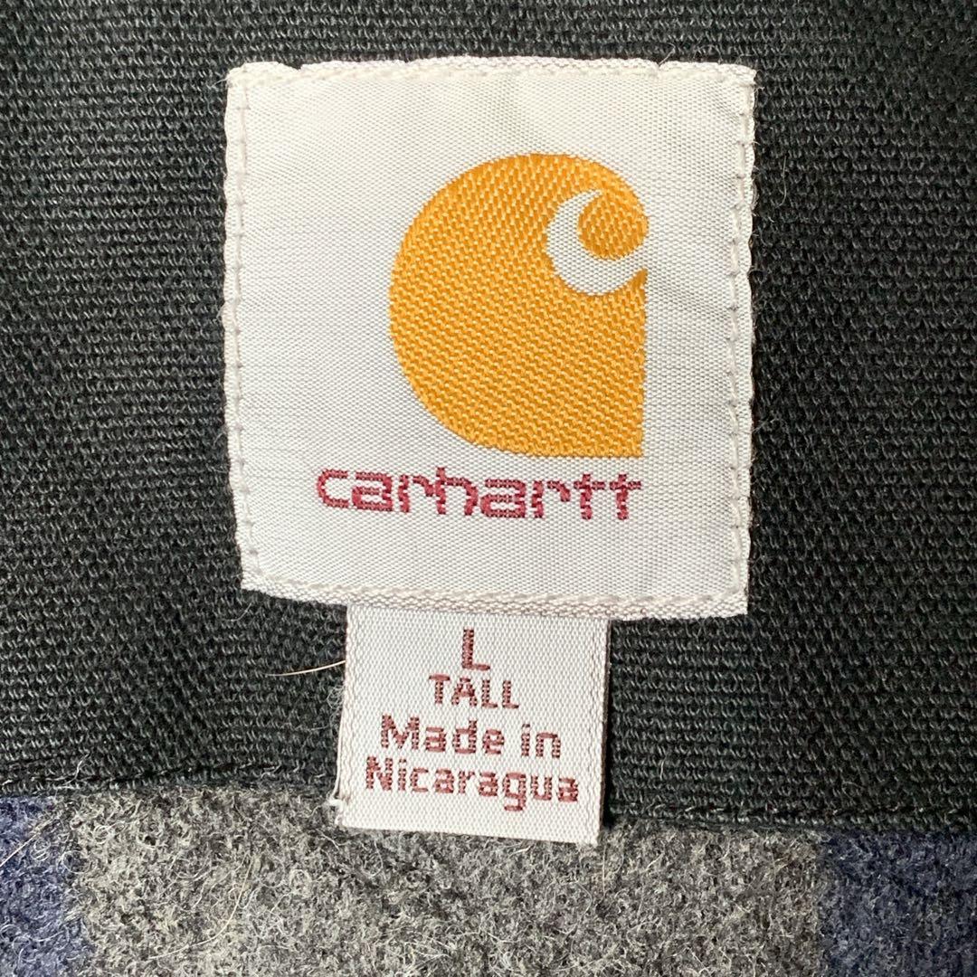 カーハート デトロイトジャケット ブラックL 【大人気】