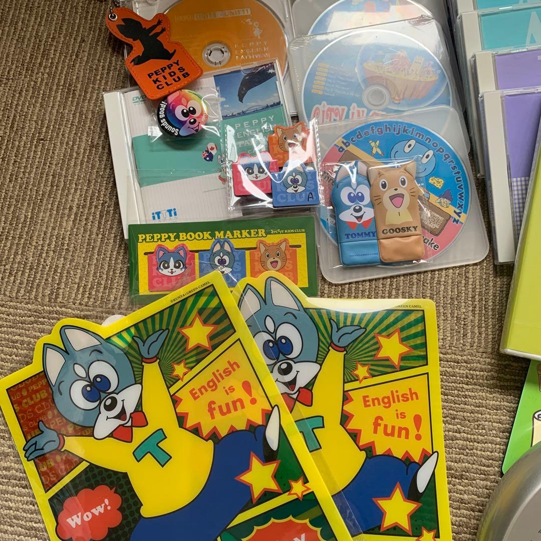 ペッピーキッズクラブ　モラモラi セット 英語教材　CD 多機能音声機器