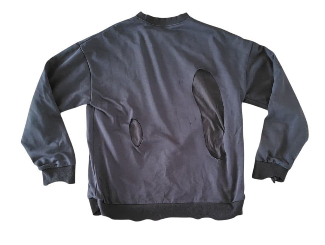 【MB】ハイエンドヴィンテージスウェット　M　ダメージ　加工