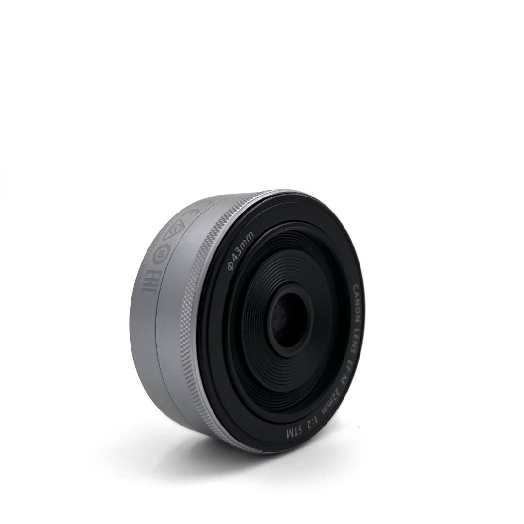 【美品】キャノン　Canon EF-M22mm F2 STM キヤノン #33