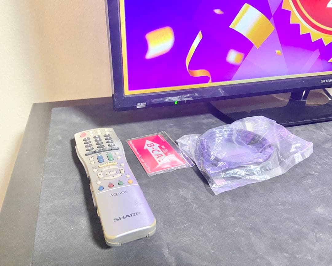 【今だけ優待価格】SHARP AQUOS 32V型HD｜裏番組録画対応｜HDMI