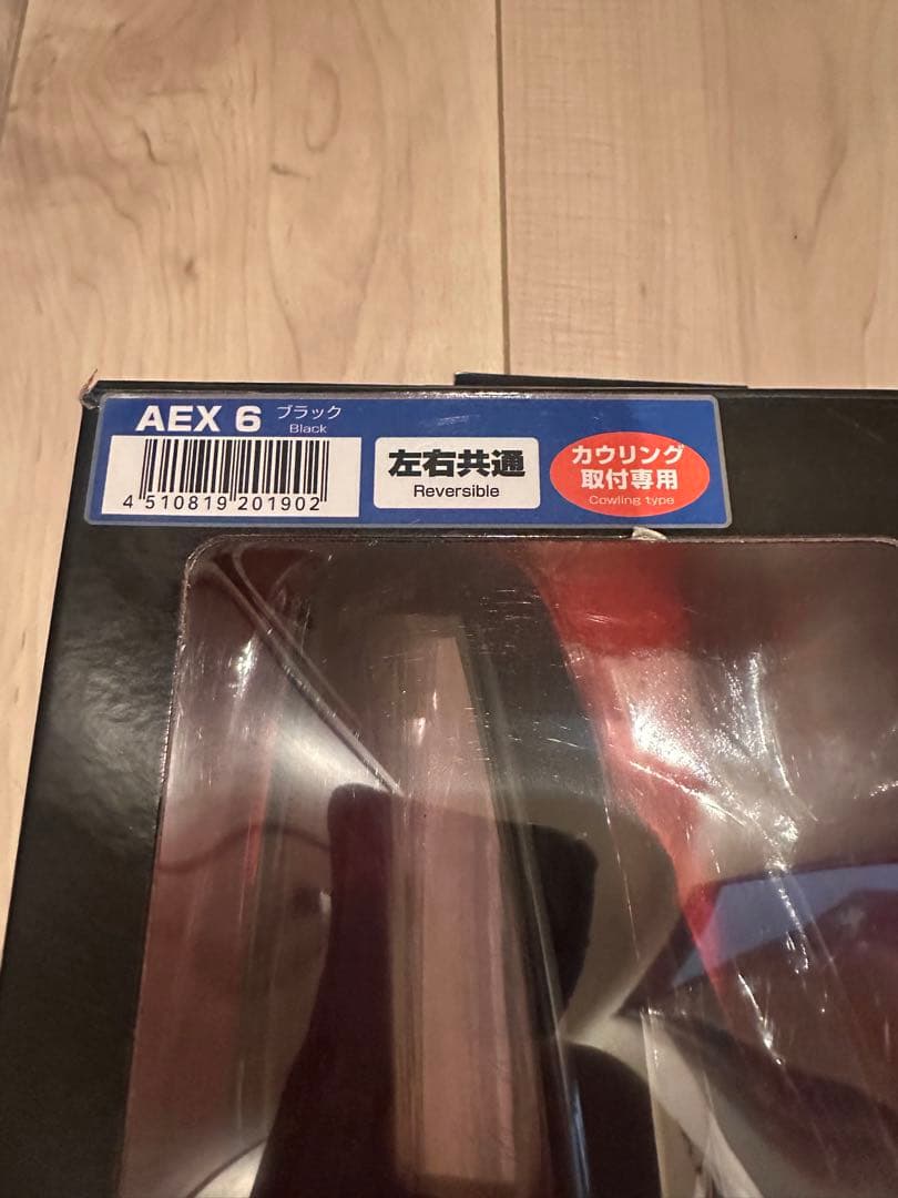タナックス　ナポレオンカウリングミラー　AEX6 ロングタイプ