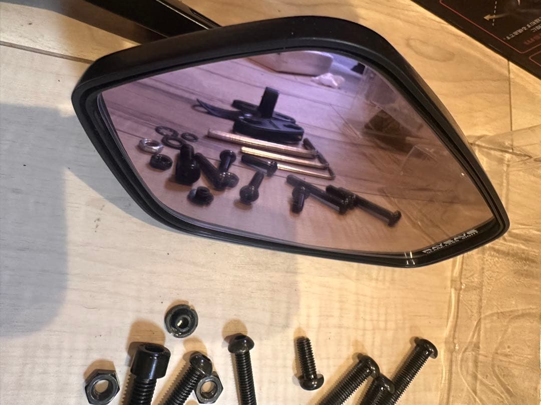 タナックス　ナポレオンカウリングミラー　AEX6 ロングタイプ