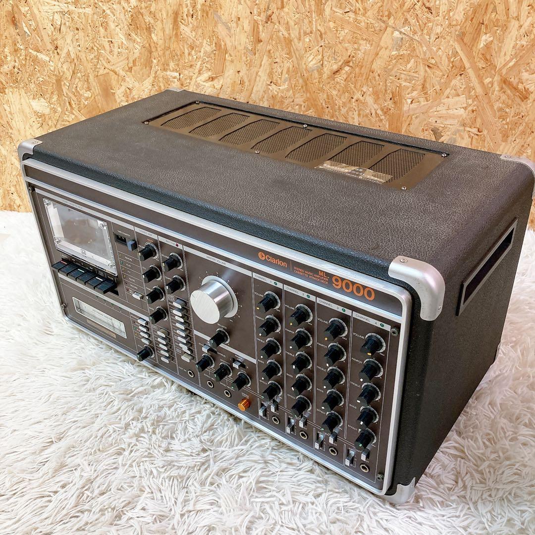 clarion 8トラック　カセットデッキ　ML-9000