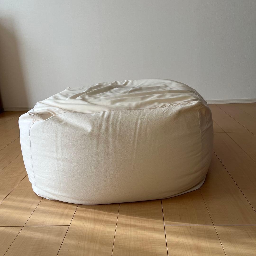 無印良品　体にフィットするソファ　カバー付き 本体幅６５×奥行６５×高さ４３ｃｍ