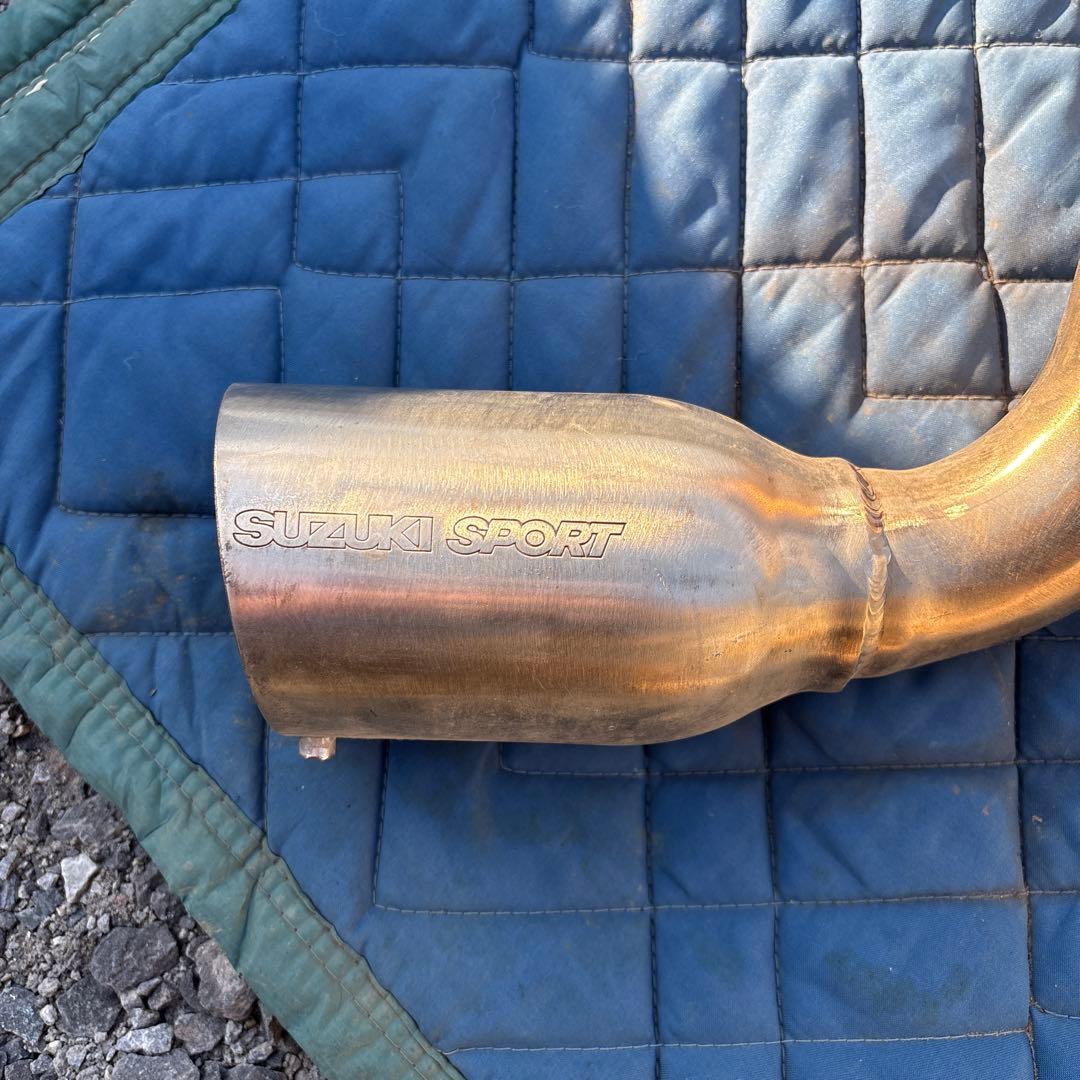 da62エブリイ　SUZUKI SPORT マフラー自作インナーサイレンサー付き
