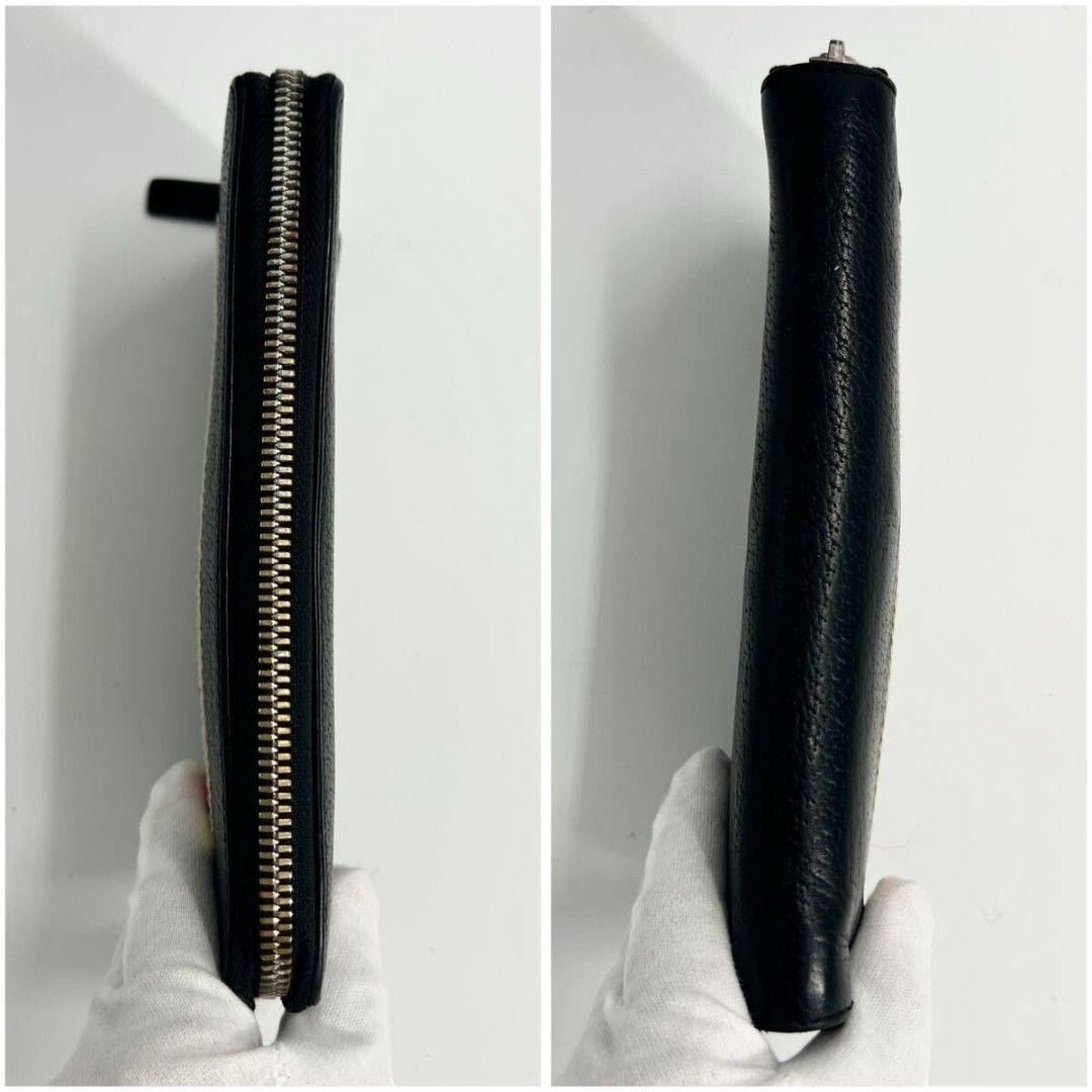 GUCCI グッチ ラウンドファスナー長財布 オーガナイザー ニューウェブ