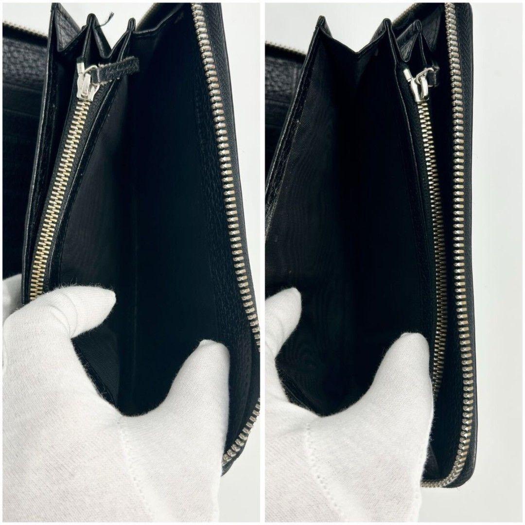 GUCCI グッチ ラウンドファスナー長財布 オーガナイザー ニューウェブ