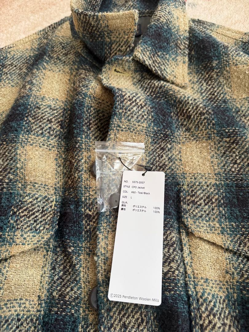 Pendleton ウールチェックシャツジャケット