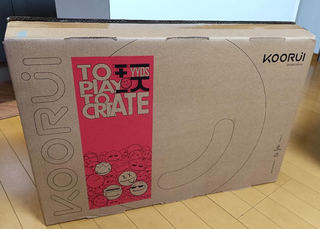 KOORUI 27E6QC　ゲーミングモニター 27インチ QHD/144Hz