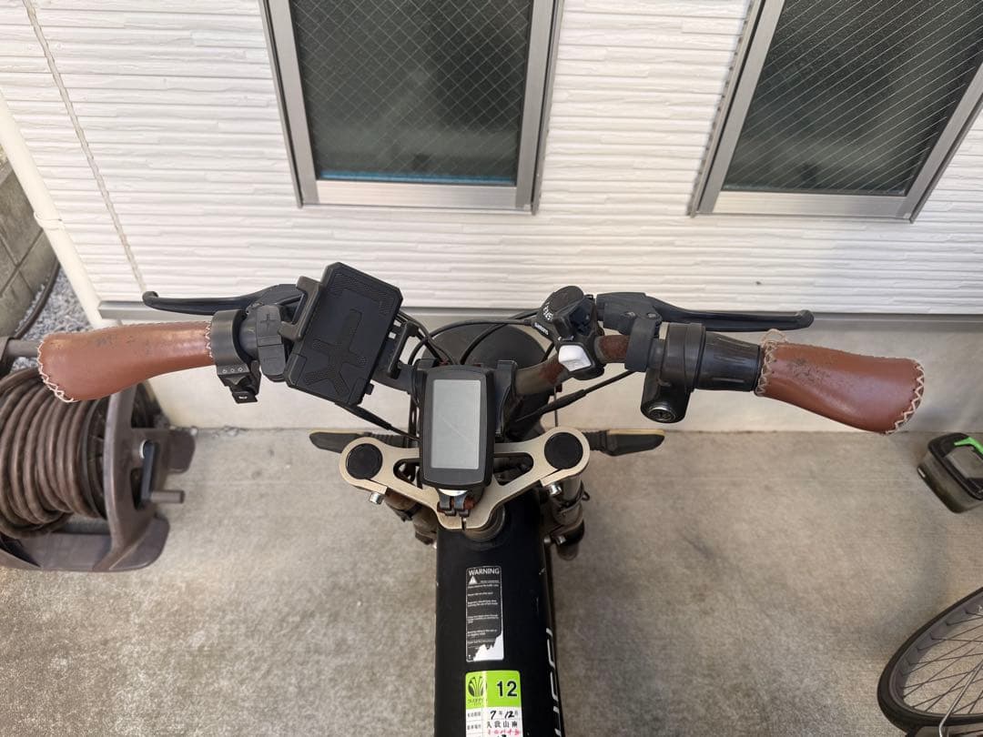 COSWHEEL 電動アシスト自転車 ブラック　不動車