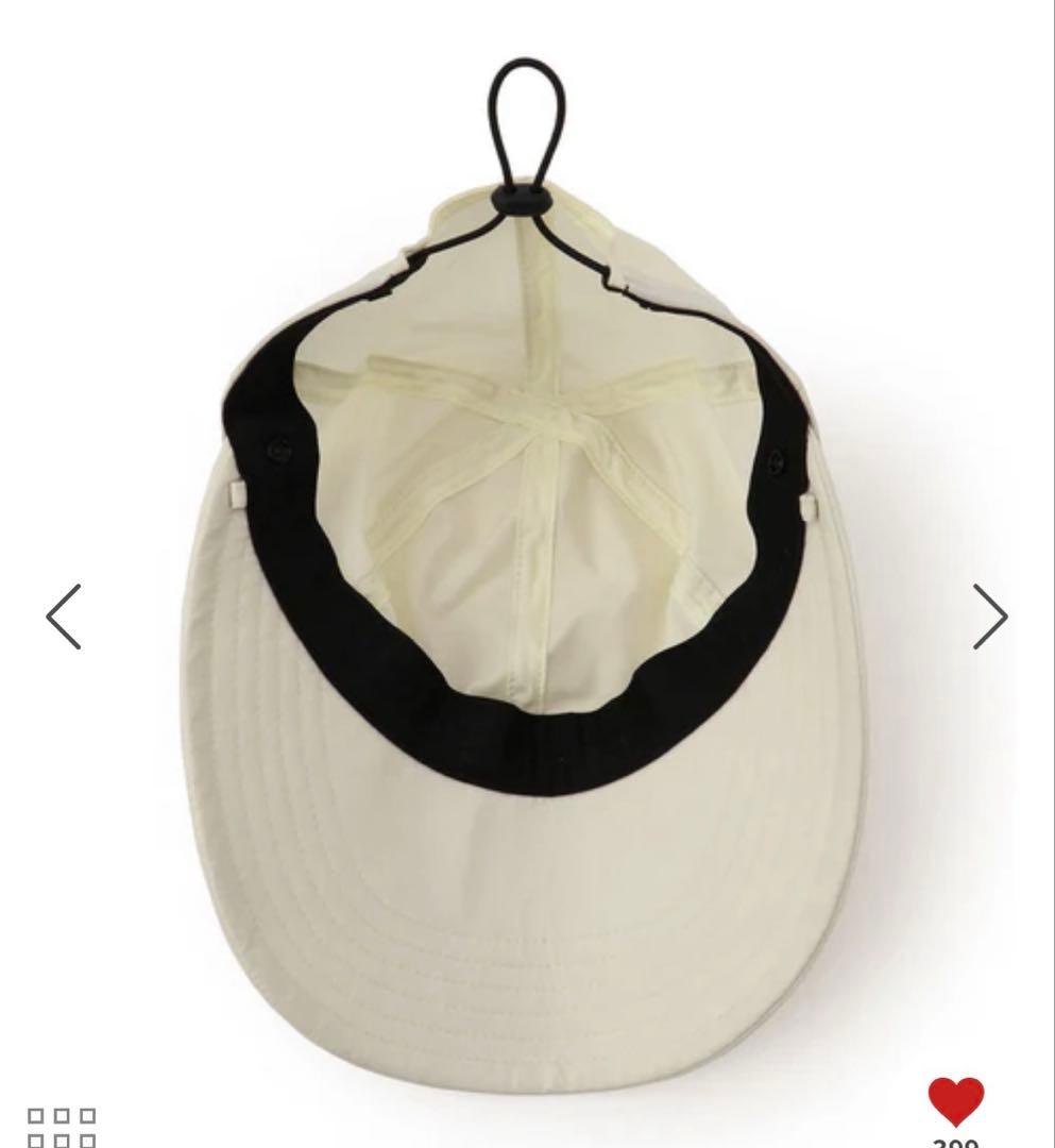 アダムエロペ Speedo SUN CAP オフホワイト　顎紐なし