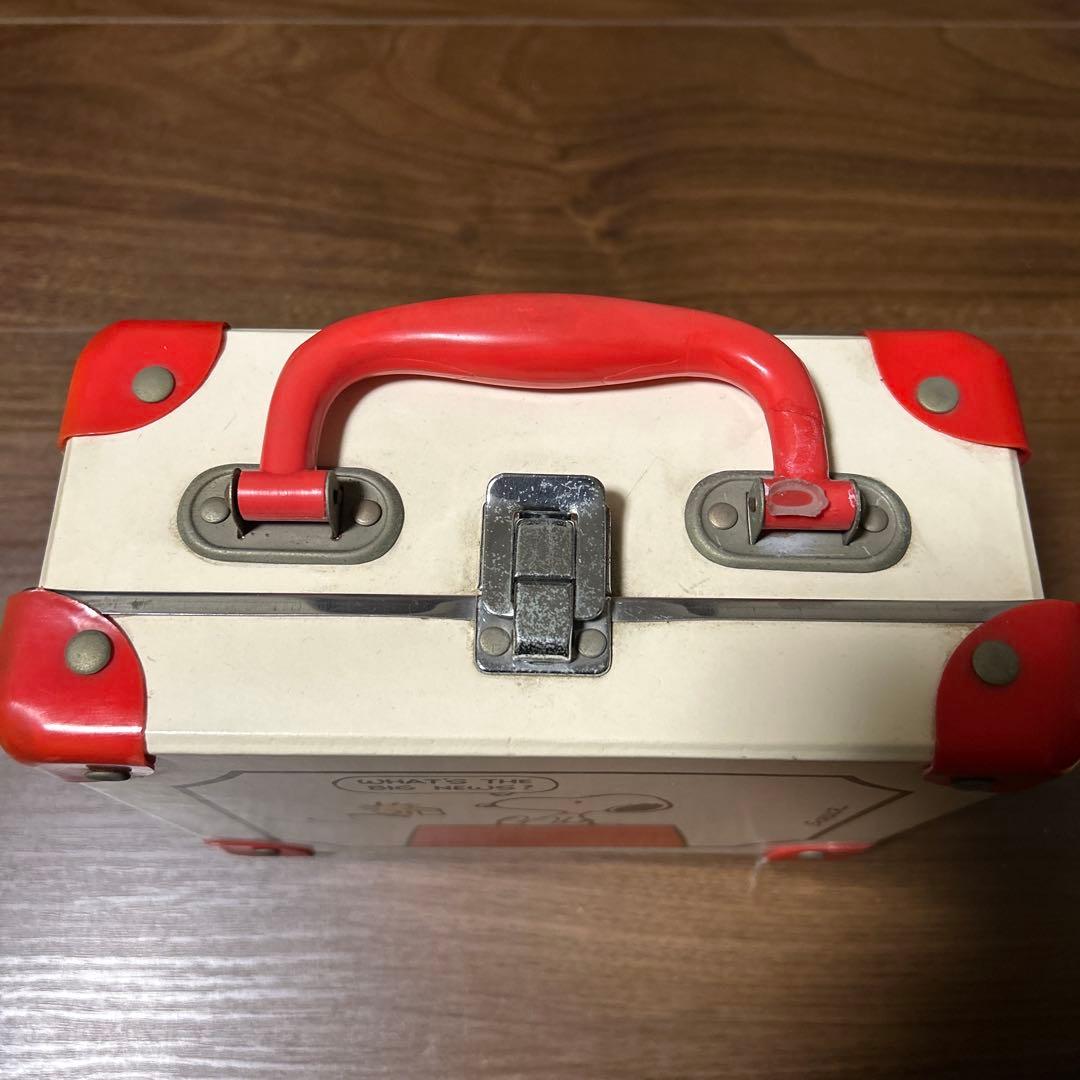 スヌーピー 小物入れ　トランク　ミニケース　ビンテージ　ミニバック
