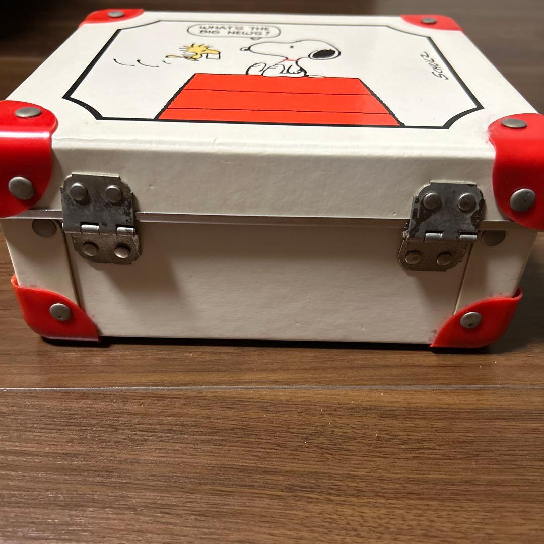 スヌーピー 小物入れ　トランク　ミニケース　ビンテージ　ミニバック