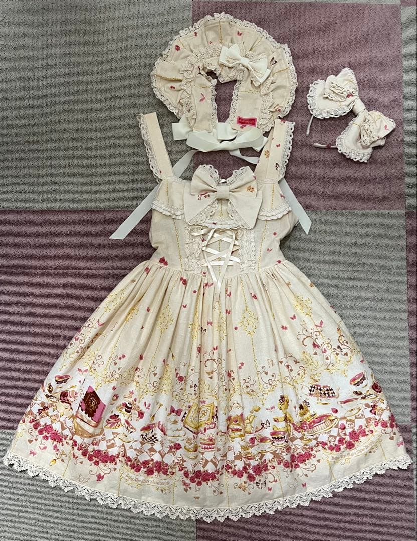 Clockwork tea party柄ルミエールJSKセット
