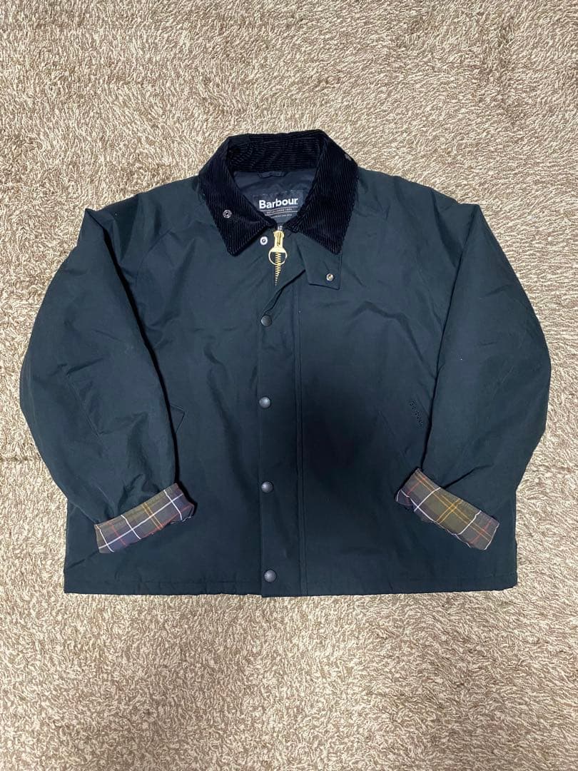 Barbour PADDED TRANSPORT JACKET中綿 ブラック42