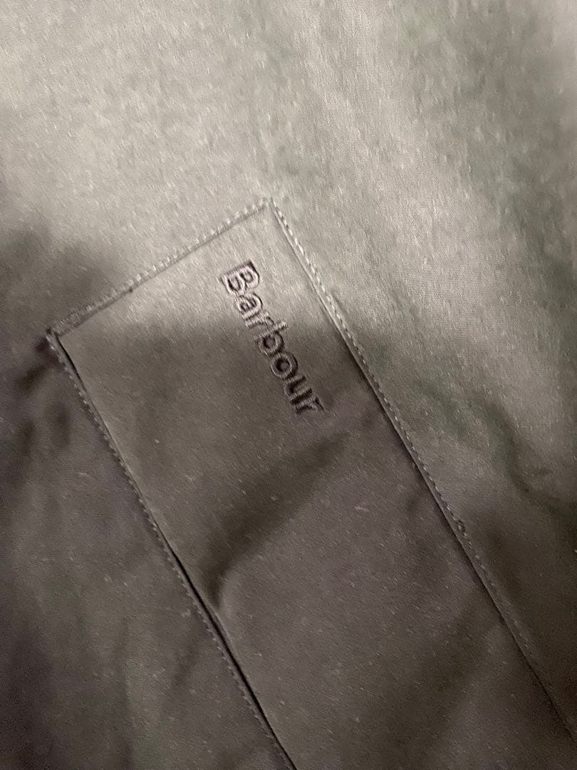 Barbour PADDED TRANSPORT JACKET中綿 ブラック42