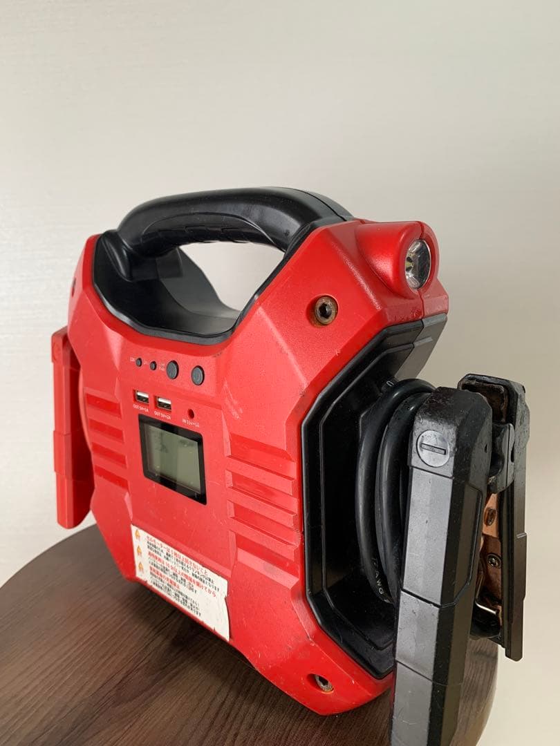 12/24V リチウムイオンインテリジェントジャンプスターター 32000mAh