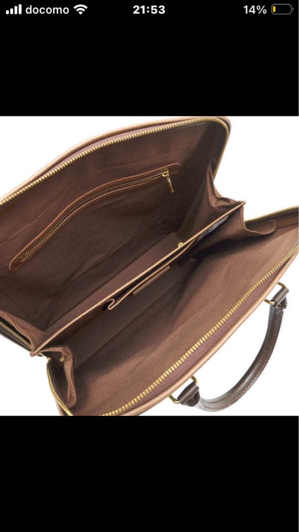 PORTER ブリーフケース 縦型 CAMIE BRIEFCASE チョコ