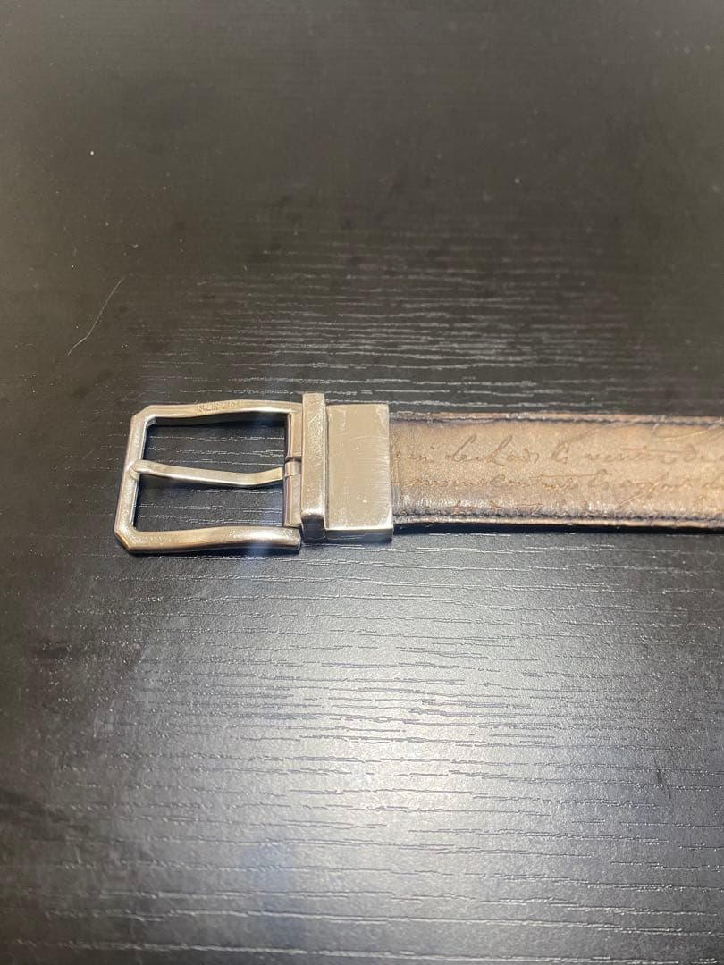 【今週限定値下げ】BERLUTI レザーベルト　ベルルッティ
