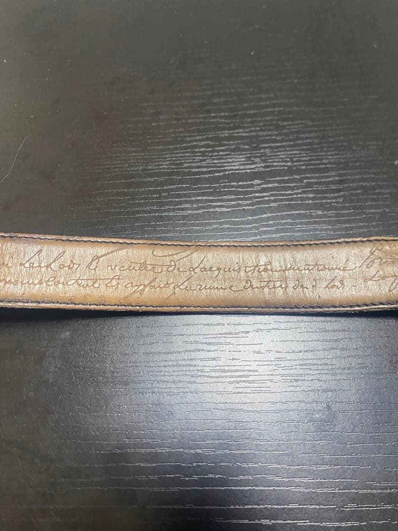 【今週限定値下げ】BERLUTI レザーベルト　ベルルッティ