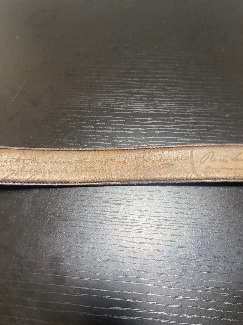 【今週限定値下げ】BERLUTI レザーベルト　ベルルッティ