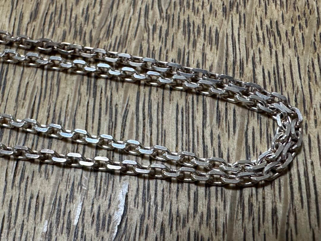 HERMES エルメス　セリエ　チェーン　ネックレス　シルバー 925 50cm