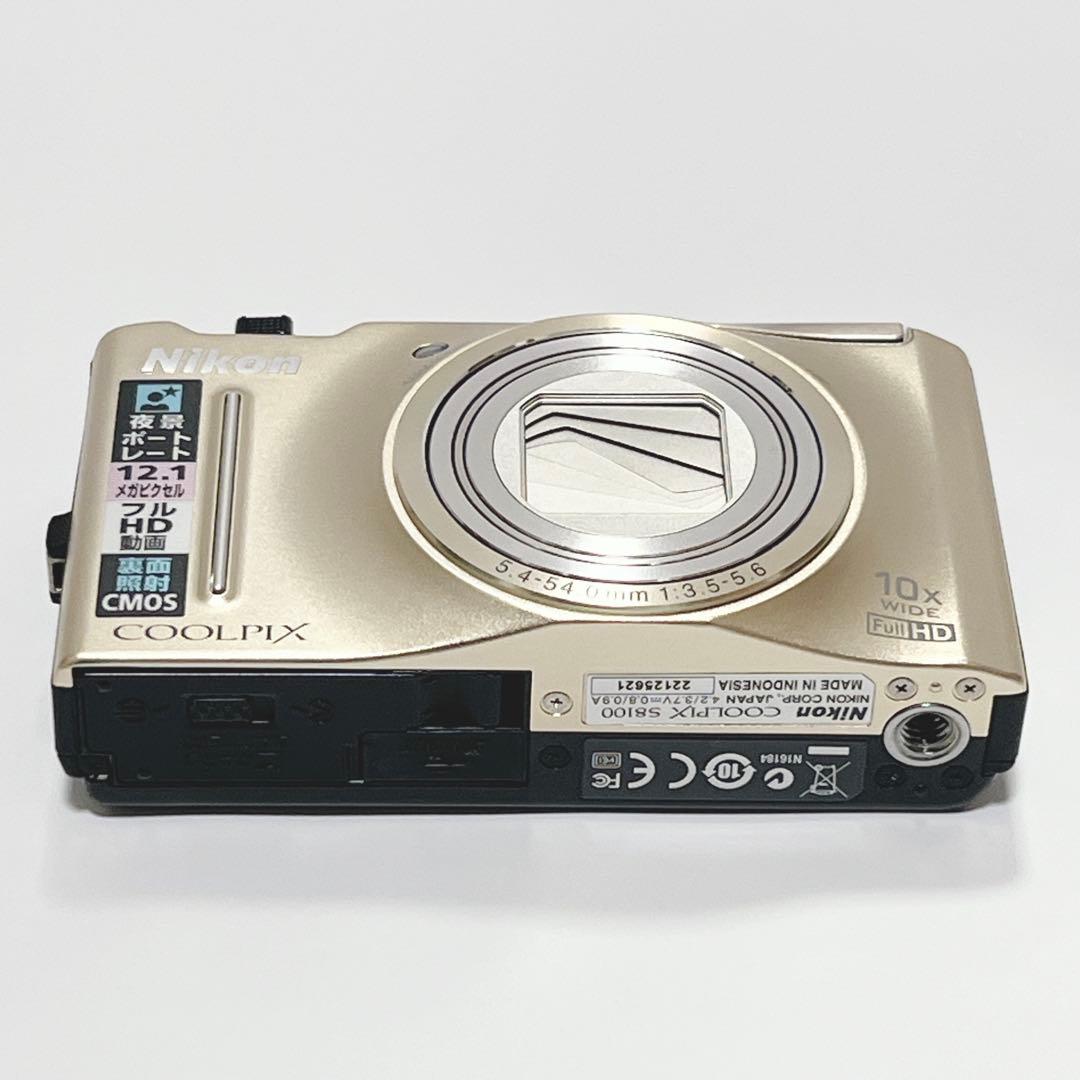 【美品】Nikon COOLPIX S8100 コンパクト デジタルカメラ