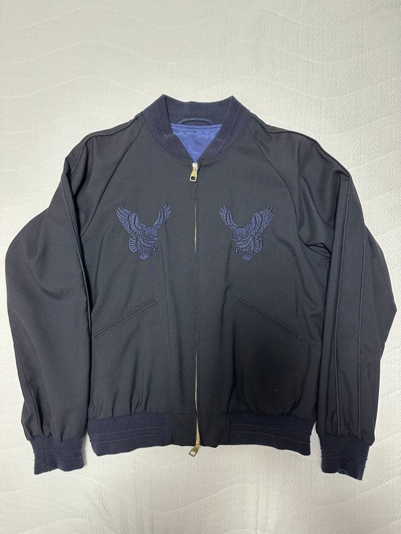 アレフルード　ジャケット　フクロウ　刺繍　takuya∞