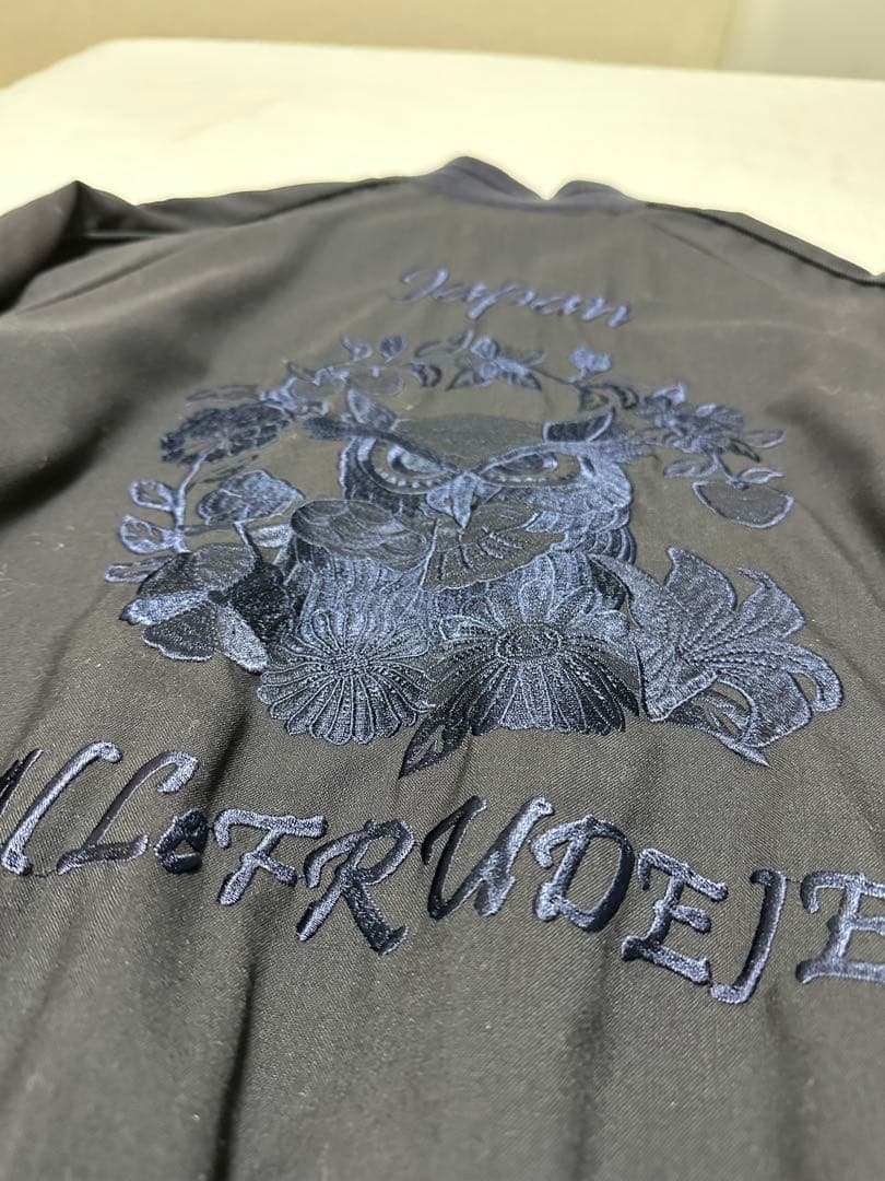 アレフルード　ジャケット　フクロウ　刺繍　takuya∞