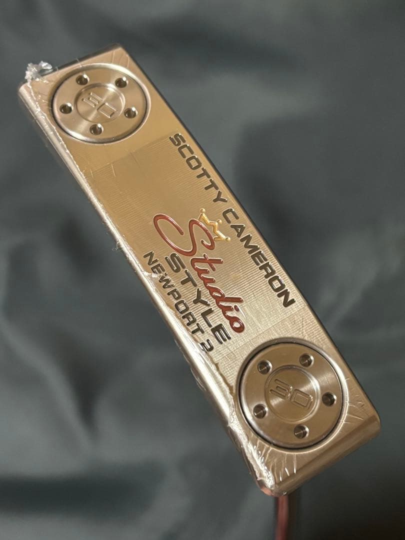 新品　スコッティキャメロン　スタジオスタイル　ニューポート2 パター　34インチ