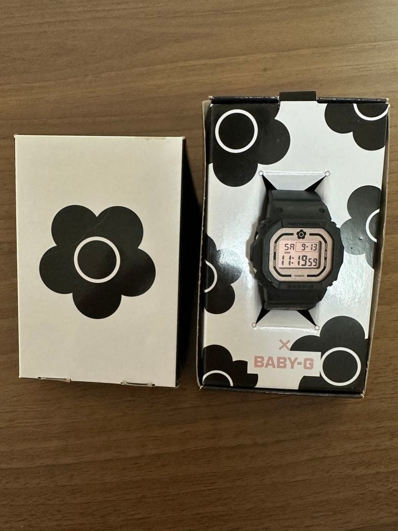 BABY-G デジタル腕時計 黒/ベージュ
