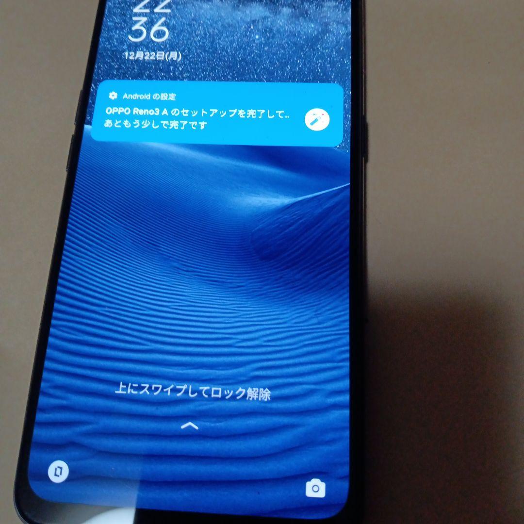 OPPO Reno3 A シムフリースマートフォン本体スマホ