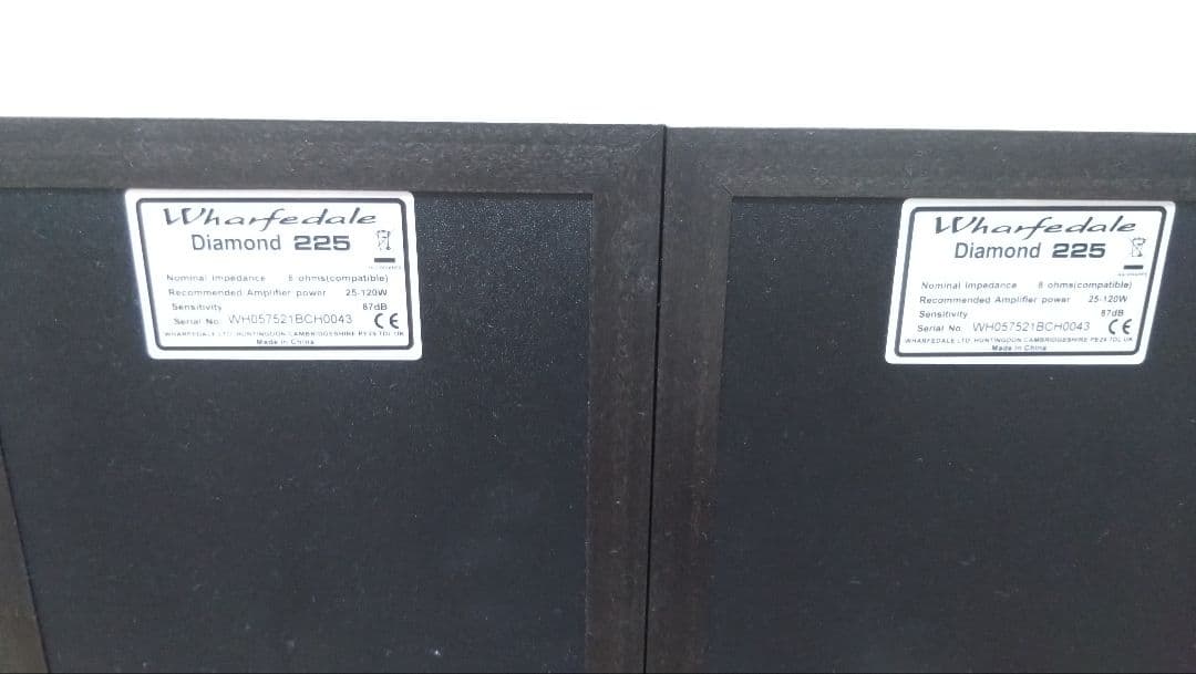 Wharfedale Diamond 225 スピーカー