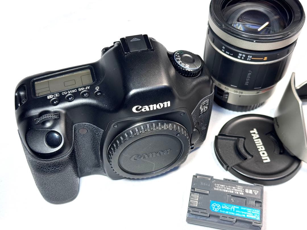 Canon EOS 5D 初代 後期型 美品 付属品多数 28-200 レンズ付