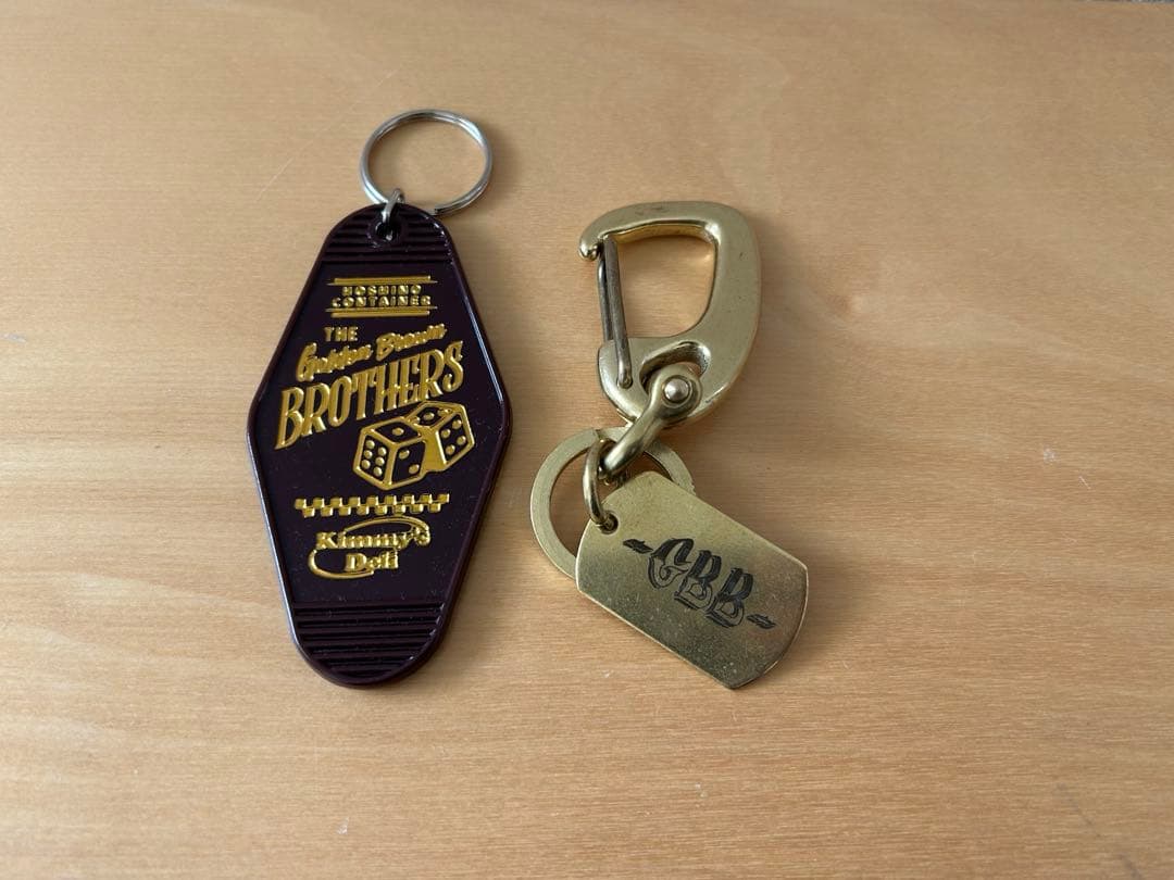Golden Brown Brothers キータグ キーチェーン