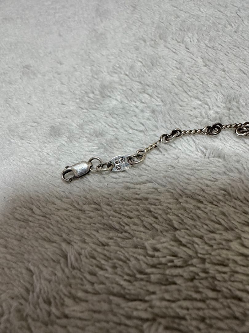 な*お様 クロムハーツ　シルバー ネックレス 50cm ツイストチェーン