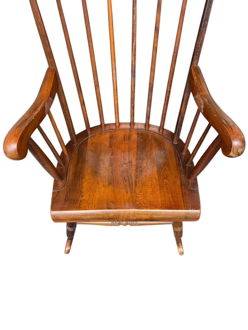 飛騨産業 キツツキマーク ロッキングチェア アンティーク