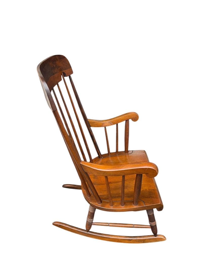 飛騨産業 キツツキマーク ロッキングチェア アンティーク