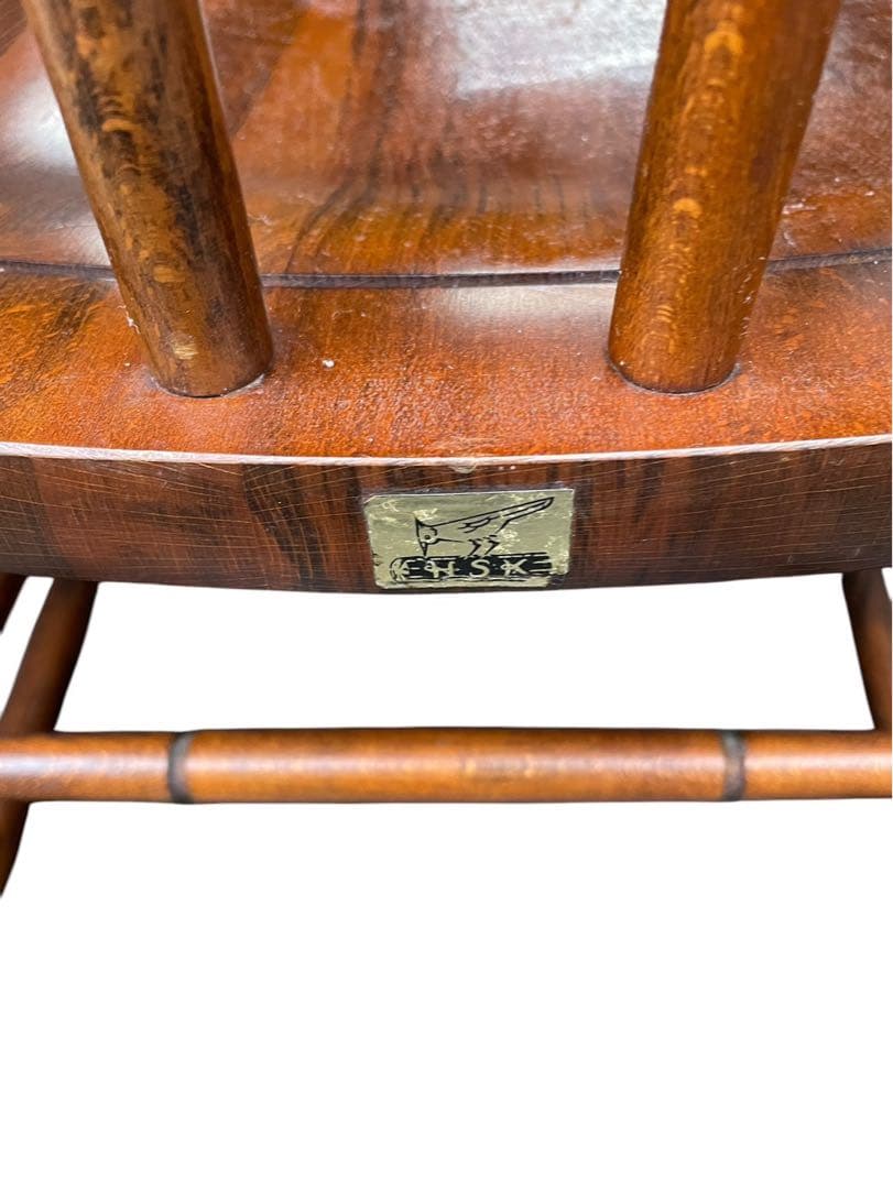 飛騨産業 キツツキマーク ロッキングチェア アンティーク