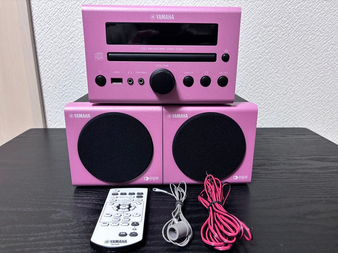 ヤマハ CRX-040 CDコンボ リモコン付き